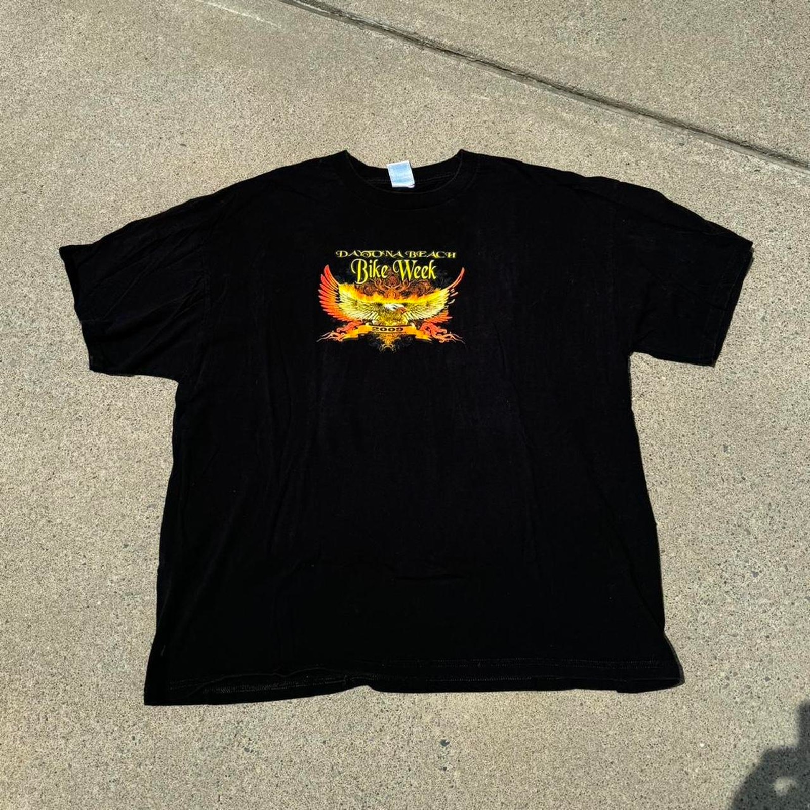Vintage Y2k 2009 Daytona Beach Bike Week Tshirt